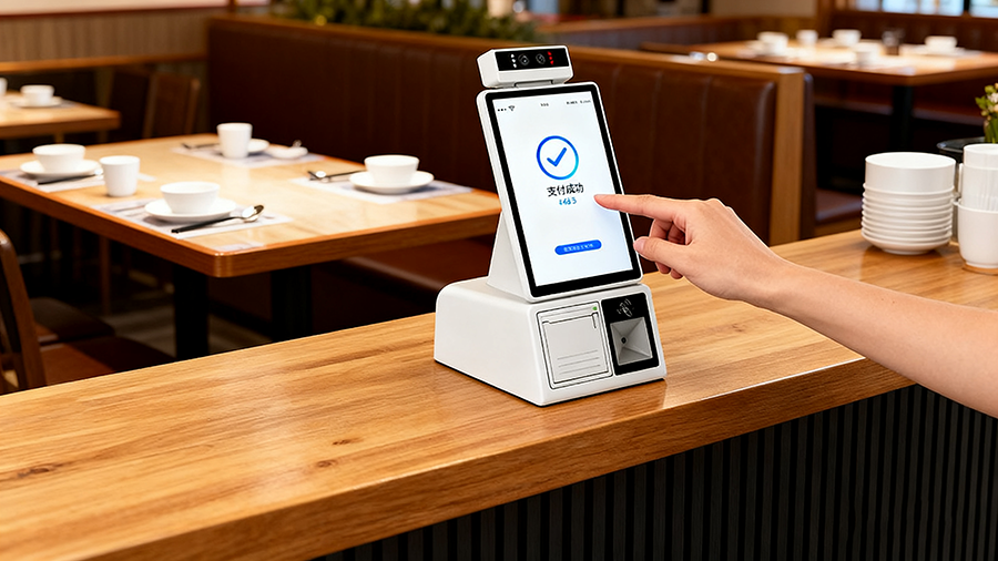 博奧智能多功能桌面智能終端-集成收銀支付身份識(shí)別高速打印數(shù)據(jù)同步