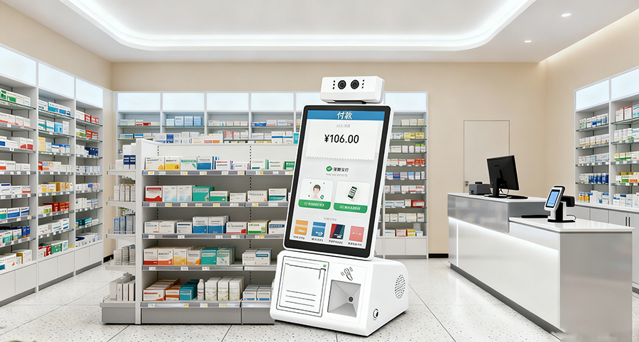 多功能桌面智能終端產品外觀展示